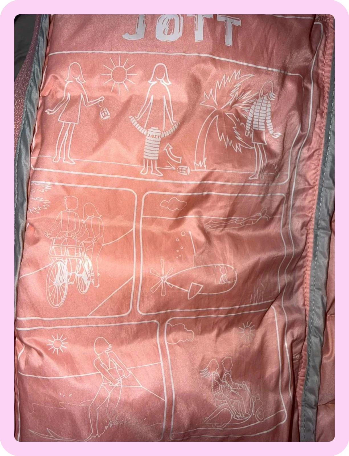 Mouwenloze donsjack Jott maat xs – photo 10
